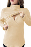 Bearsland Long-sleeved, high-neck autumn/winter nursing top
