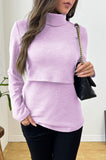 Bearsland Long-sleeved, high-neck autumn/winter nursing top