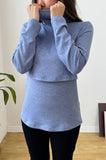 Bearsland Long-sleeved, high-neck autumn/winter nursing top