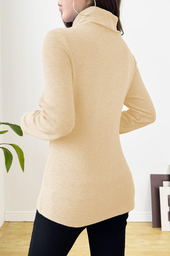 Bearsland Long-sleeved, high-neck autumn/winter nursing top
