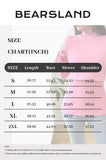 Bearsland Cross-Over Stand-Up Collar Long-Sleeved Nursing Top