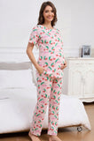 Bearsland Women's Summer Nursing Pajama Set