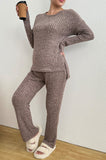 Bearsland Long-sleeved Ribbed Maternity Pyjama Set