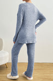 Bearsland Long-sleeved Ribbed Maternity Pyjama Set