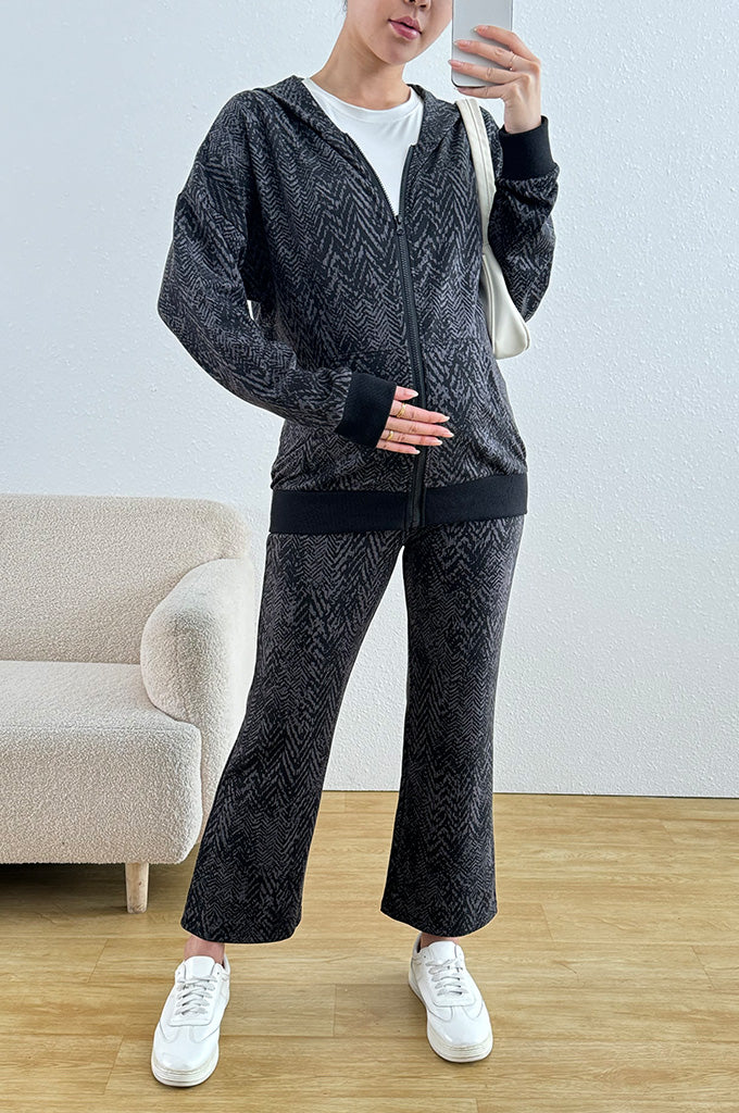 Bearsland Long-sleeved Maternity Hooded Set