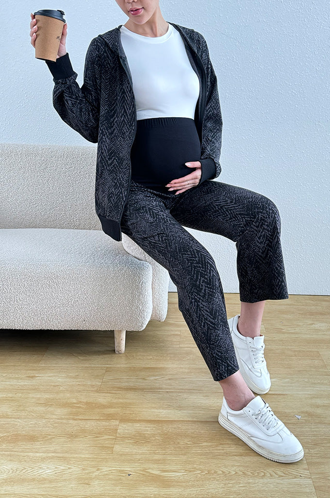 Bearsland Long-sleeved Maternity Hooded Set