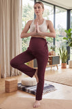 Bearsland Women's Plus Size Maternity Pants with Side Pleats