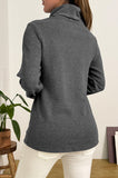 Bearsland Long-sleeved High-neck Nursing Top with Pockets