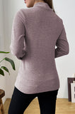 Bearsland Long-sleeved High-neck Nursing Top