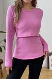 Bearsland Fleece-Lined Long-Sleeved Nursing Top