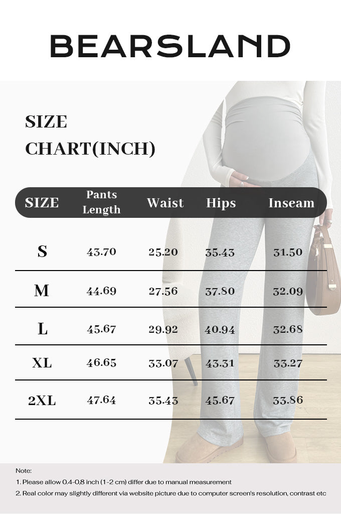 Bearsland High-Stretch Maternity Trousers