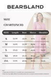 Bearsland Women's V-Neck Short-Sleeve Maternity Dress