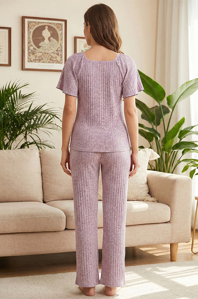 Bearsland Women's Maternity Pajama Set