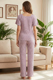 Bearsland Women's Maternity Pajama Set