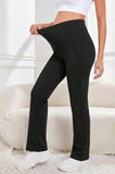 Bearsland Women's Plus Size Maternity Pants with Pockets
