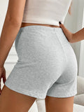 Bearsland Women's Maternity Shorts  Adjustable Waistband