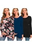 Beaisland Women's Long Sleeve Maternity Shirts Basic Casual Pregnancy Top