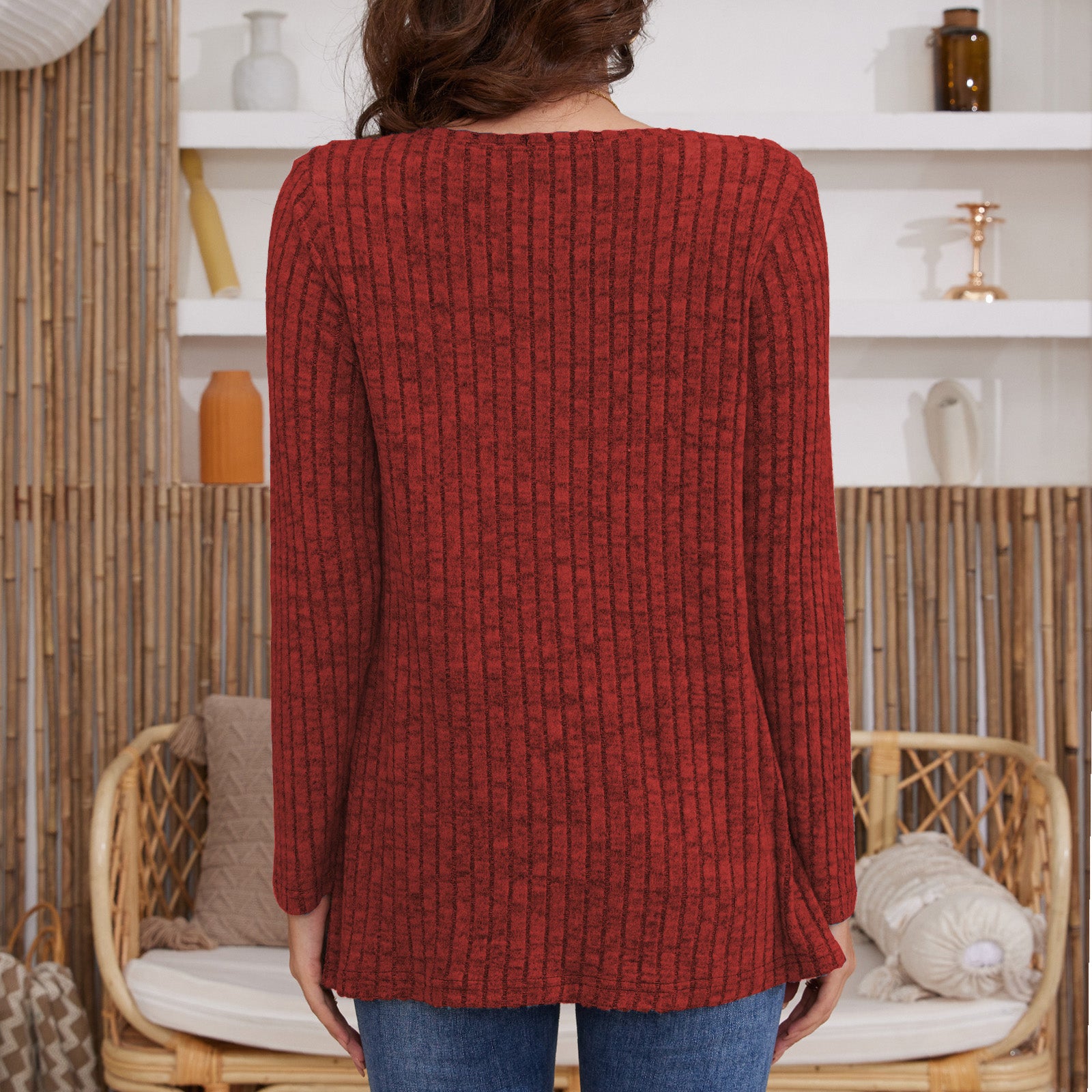 Beaisland Maternity clothes Long SleeveMaternity shirts for Women Casual TunicTops Lightweight Pullover