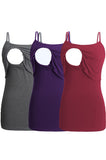 Bearsland Women's Sleeveless Nursing Tank Cami