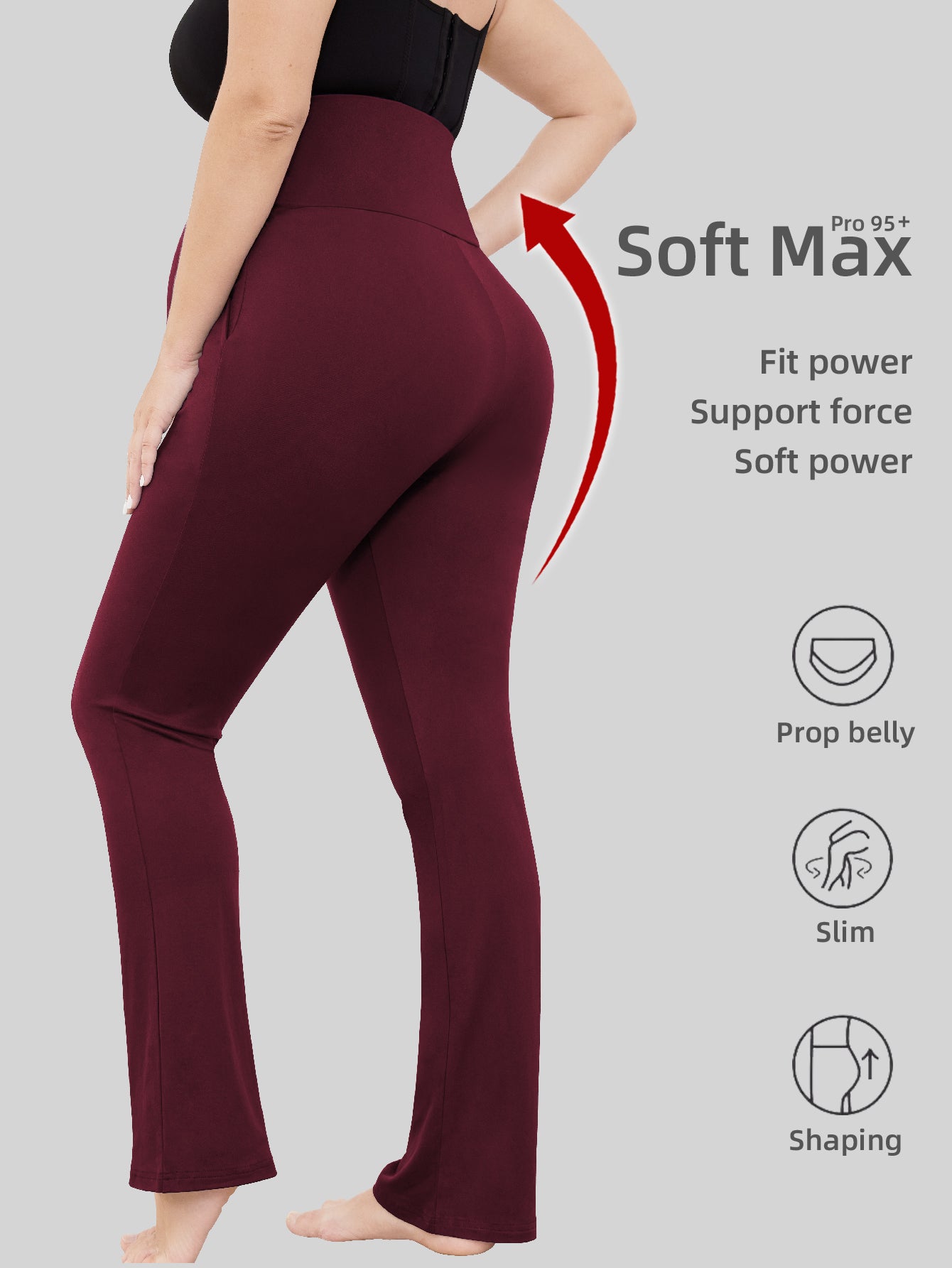 BEARSLAND Women's Maternity Pants